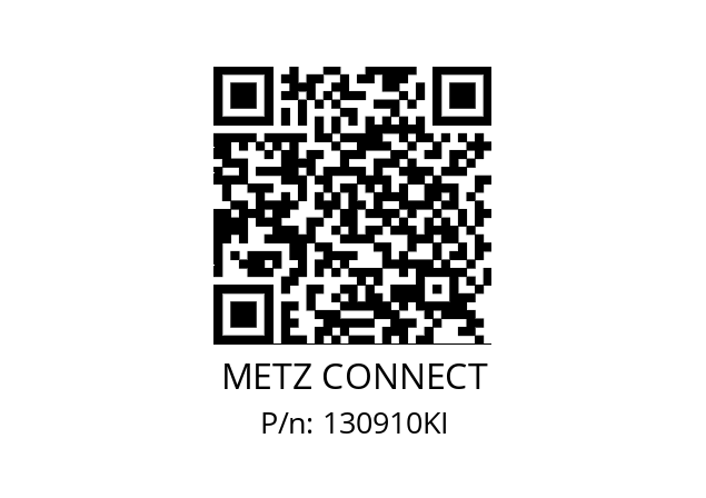   METZ CONNECT 130910KI