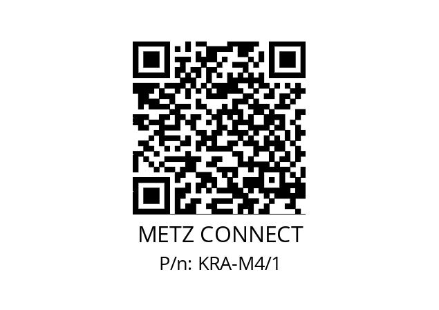   METZ CONNECT KRA-M4/1