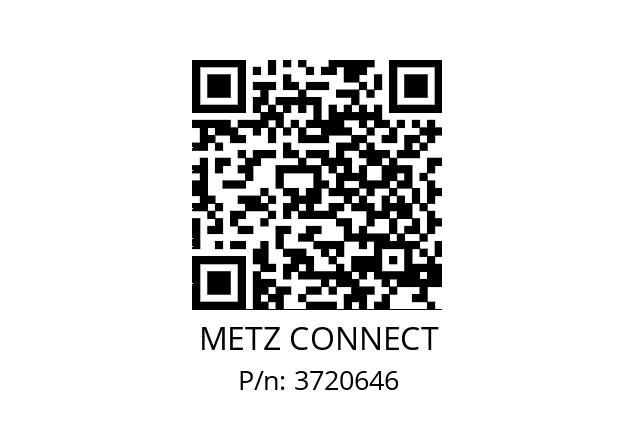   METZ CONNECT 3720646