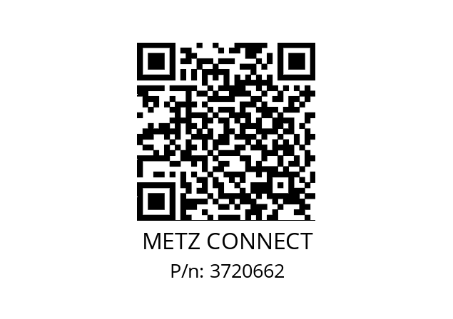  1401200810MI METZ CONNECT 3720662