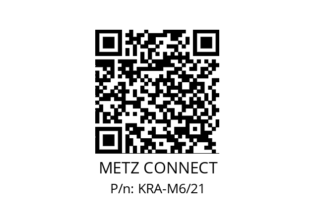   METZ CONNECT KRA-M6/21