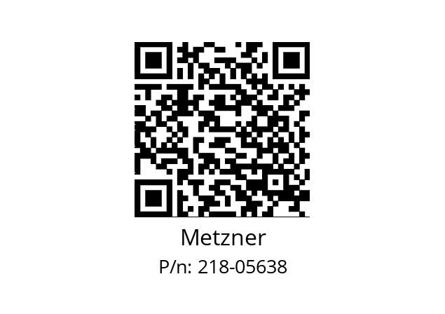   Metzner 218-05638