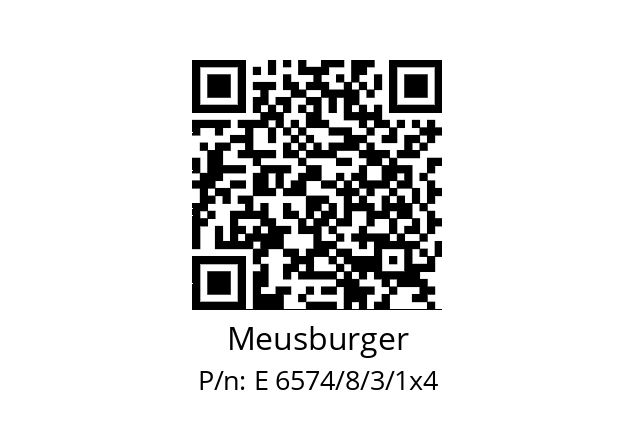   Meusburger E 6574/8/3/1x4