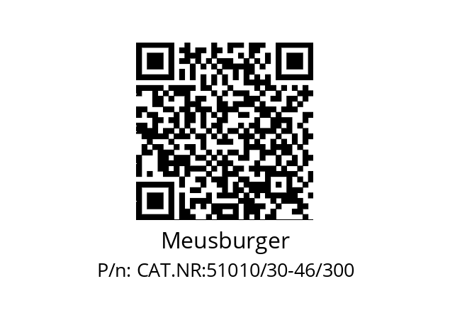   Meusburger CAT.NR:51010/30-46/300