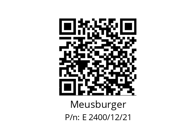   Meusburger E 2400/12/21