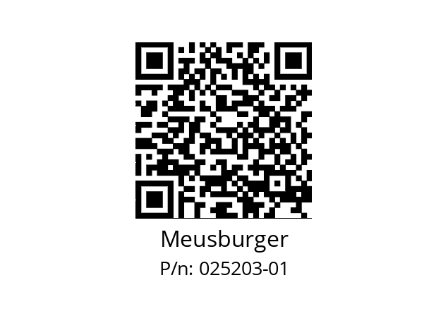   Meusburger 025203-01