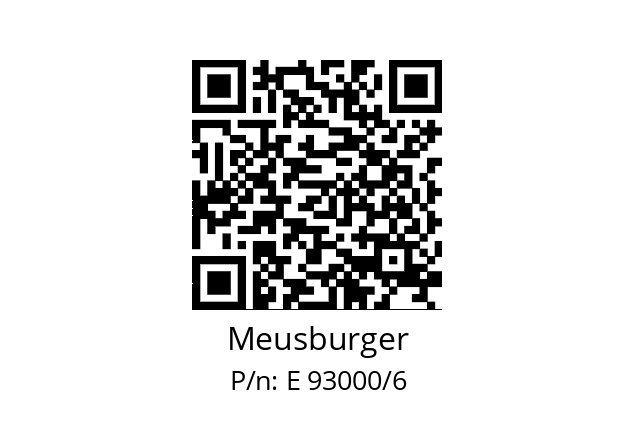   Meusburger Е 93000/6