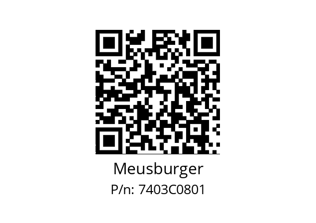   Meusburger 7403C0801