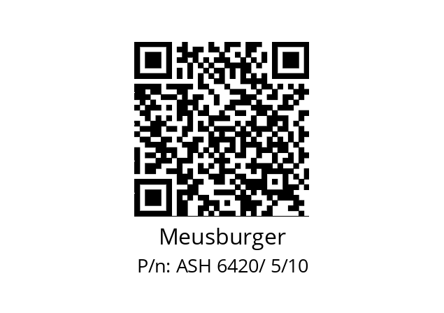   Meusburger ASH 6420/ 5/10