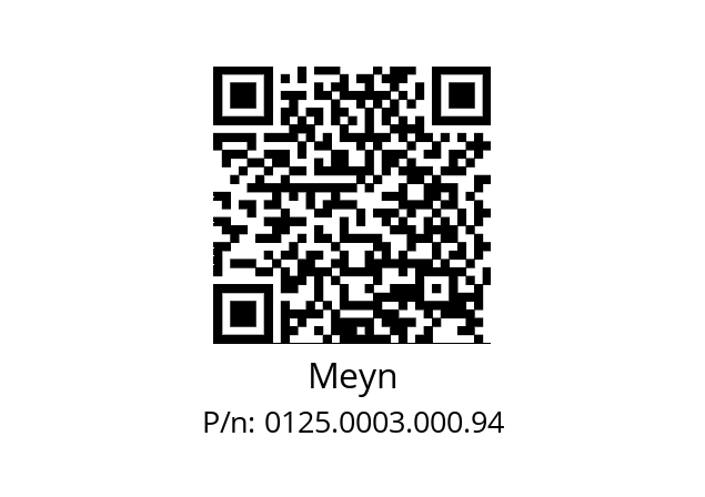  GH.10.518 Meyn 0125.0003.000.94