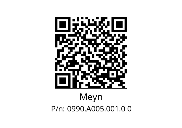   Meyn 0990.A005.001.0 0