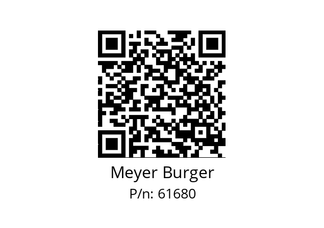   Meyer Burger 61680