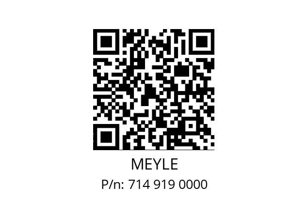   MEYLE 714 919 0000