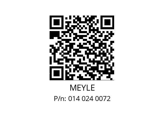   MEYLE 014 024 0072