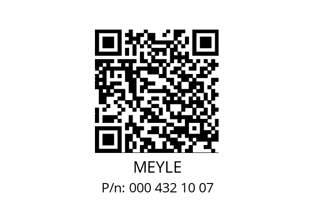   MEYLE 000 432 10 07