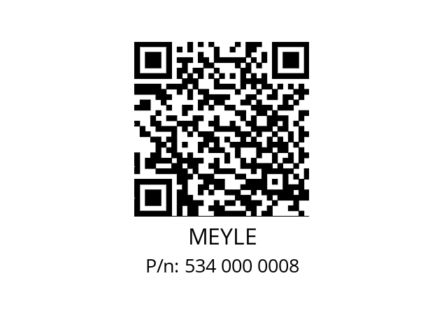   MEYLE 534 000 0008