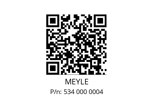   MEYLE 534 000 0004