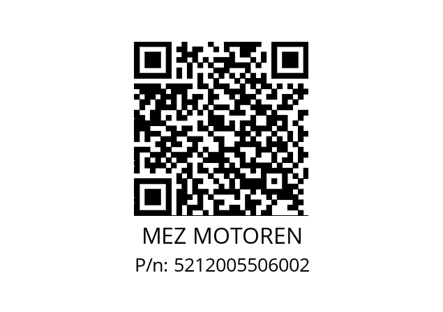   MEZ MOTOREN 5212005506002