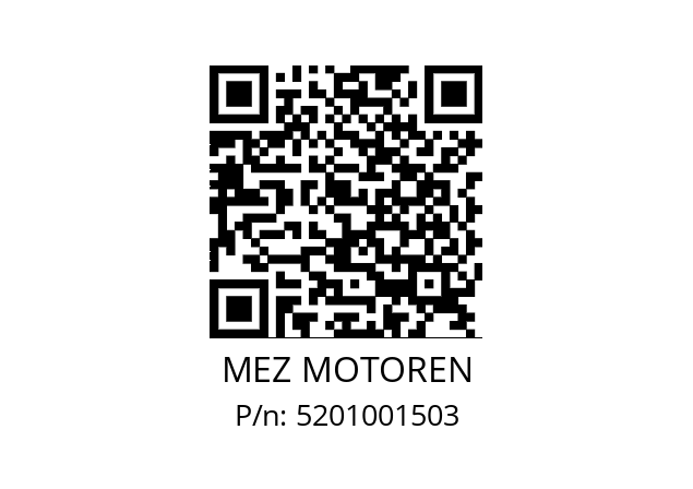   MEZ MOTOREN 5201001503