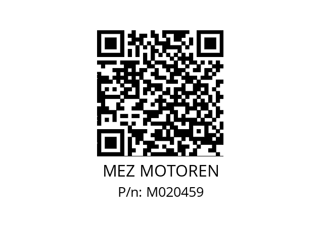   MEZ MOTOREN M020459