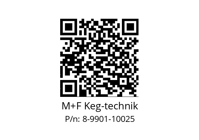   M+F Keg-technik 8-9901-10025