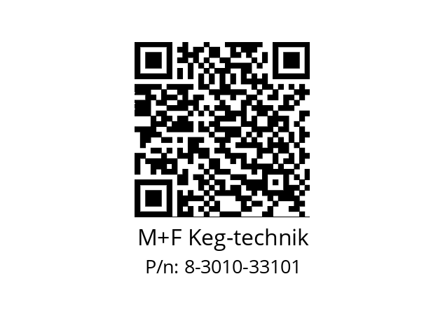   M+F Keg-technik 8-3010-33101