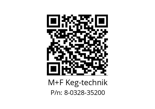   M+F Keg-technik 8-0328-35200