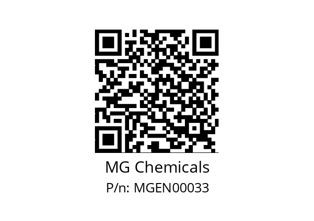   MG Chemicals MGEN00033