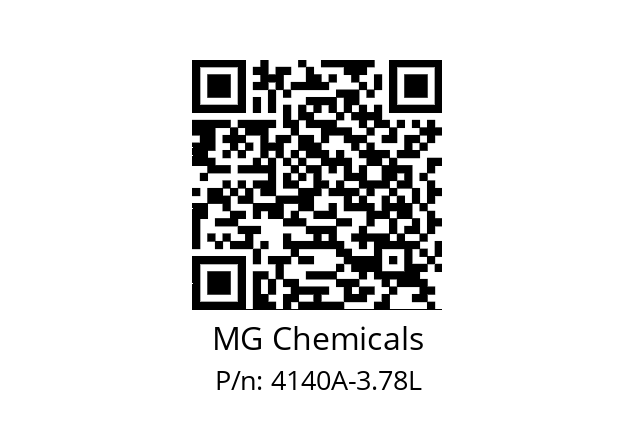   MG Chemicals 4140A-3.78L