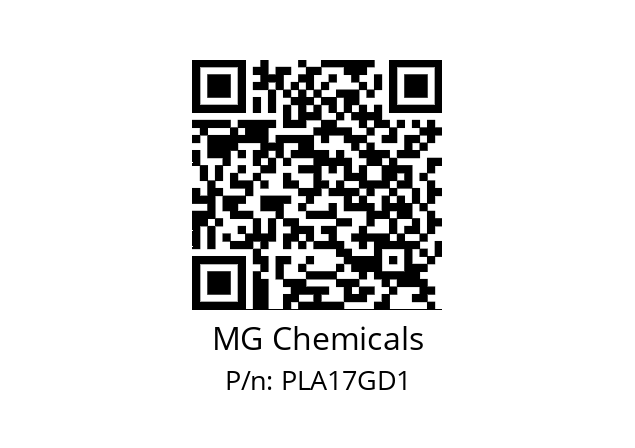   MG Chemicals PLA17GD1