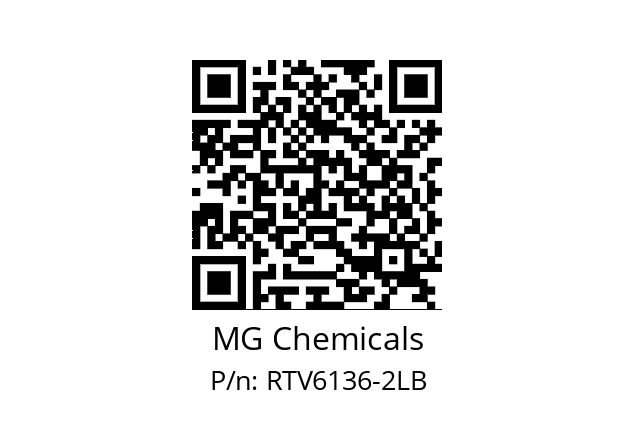   MG Chemicals RTV6136-2LB