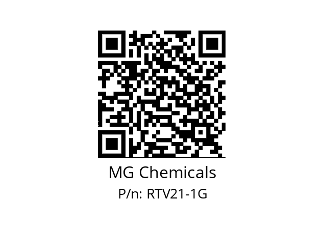   MG Chemicals RTV21-1G