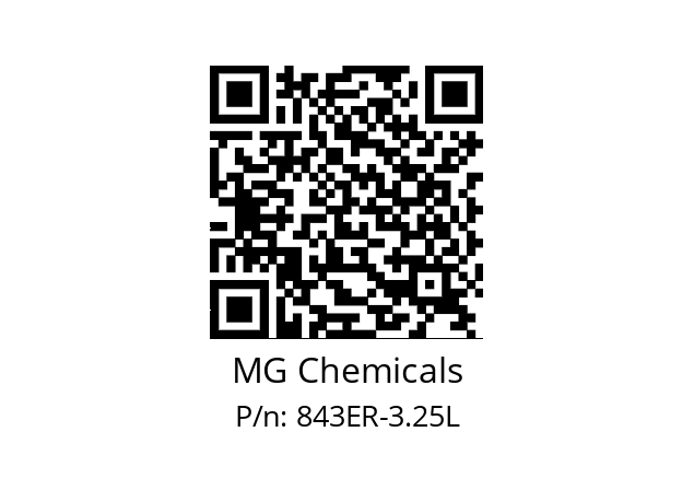   MG Chemicals 843ER-3.25L