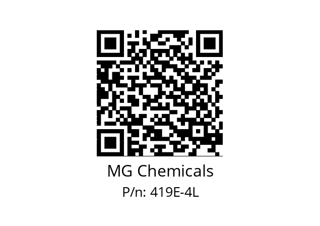   MG Chemicals 419E-4L