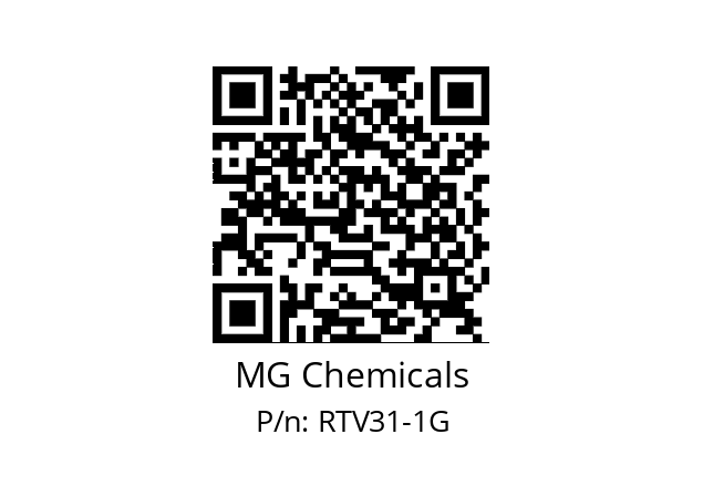   MG Chemicals RTV31-1G