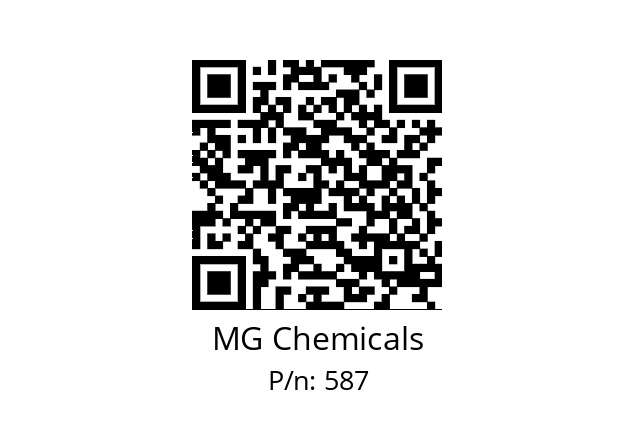   MG Chemicals 587