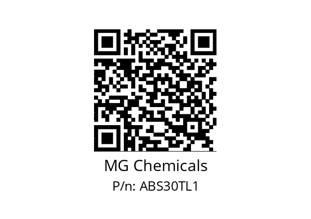   MG Chemicals ABS30TL1