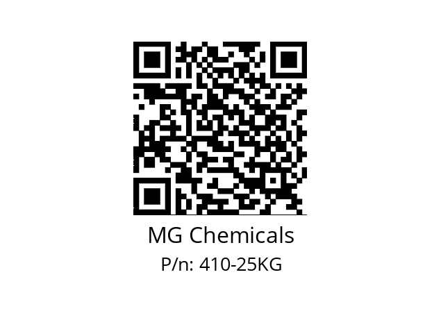   MG Chemicals 410-25KG