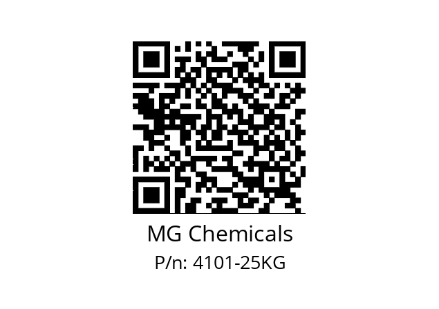   MG Chemicals 4101-25KG