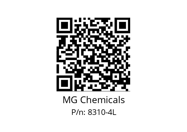   MG Chemicals 8310-4L