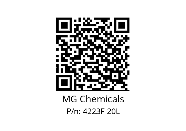   MG Chemicals 4223F-20L