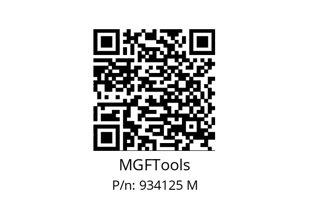   MGFTools 934125 M