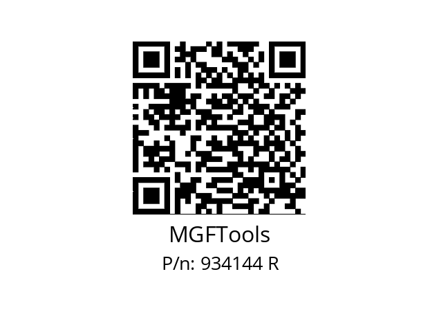   MGFTools 934144 R