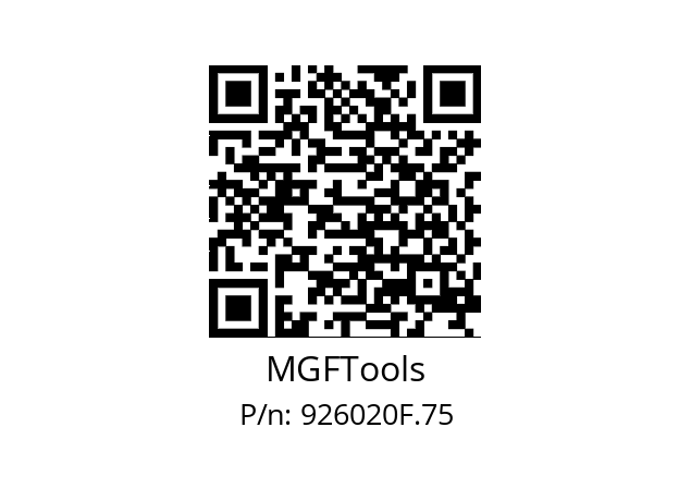   MGFTools 926020F.75