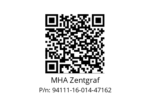   MHA Zentgraf 94111-16-014-47162