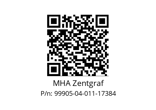   MHA Zentgraf 99905-04-011-17384