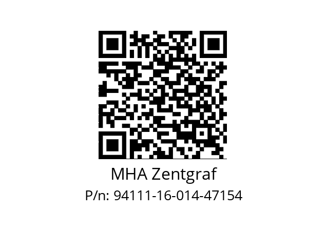   MHA Zentgraf 94111-16-014-47154