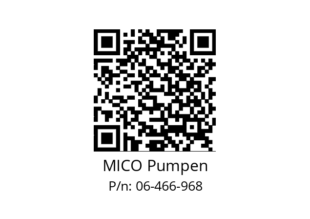   MICO Pumpen 06-466-968