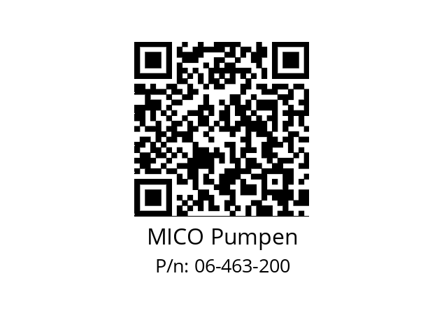   MICO Pumpen 06-463-200