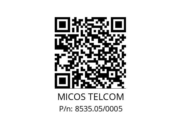   MICOS TELCOM 8535.05/0005